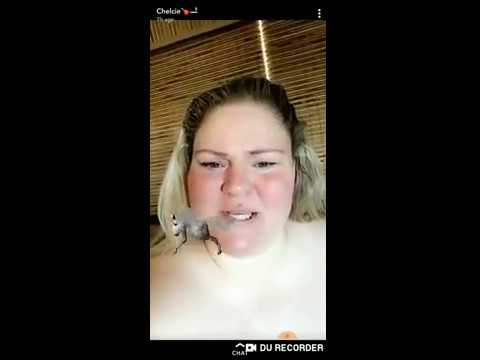 Trailor Trash Tammy shows nipple in snapchat stories lol - YouTube.