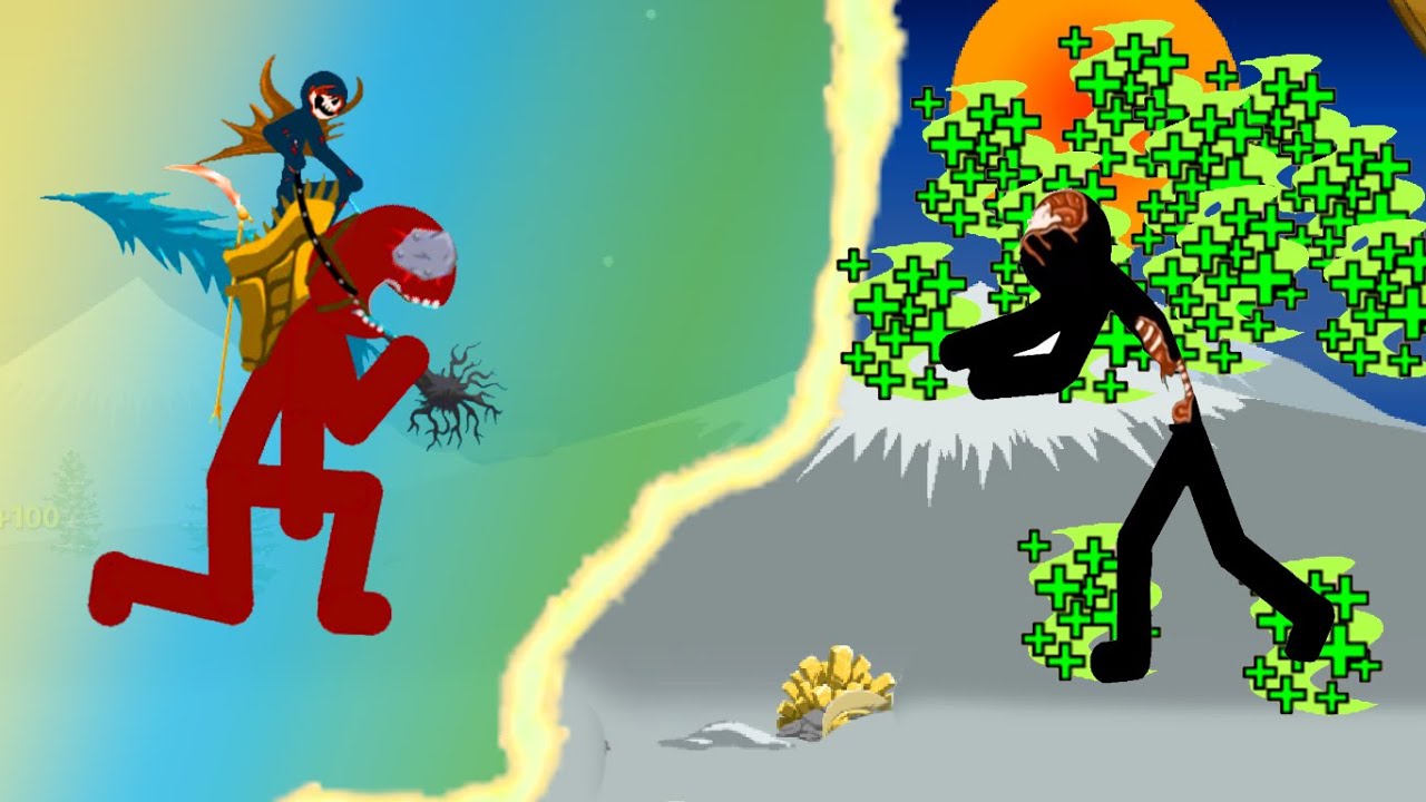 The SirenHead boss attack Zombie Army to rescue Wind's LAnd | STICK WAR LEGACY HUGE UPGRADE