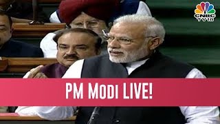PM Modi Live | PM Modi Sounds Bugle For 2019 Lok Sabha Polls, Shares Vote Of Thanks In Parliament
