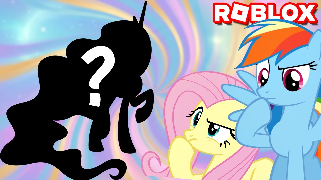 ADIVINHE O PERSONAGEM de MY LITTLE PONY (Roblox) #LuliRarity