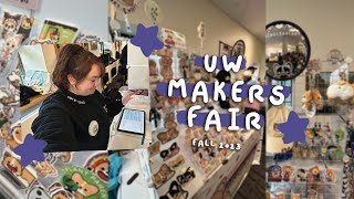 UW Makers Fair 2023 | Artist Alley Vendor Vlog | Single Sploot | Corgi Art Shop