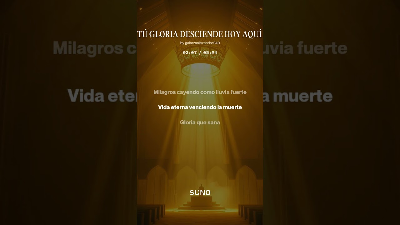 TÚ GLORIA DESCIENDE HOY AQUÍ Trap Music