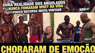 🚨BALESTRIN E TAMER : [MOSTRAR A DURA REALIDADE DOS ANGOLANOS] #angola #balestrin #fisiculturismo