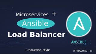 🚀 ANSIBLE: Microservices with Nginx Load Balancer (No Auto Scaling)