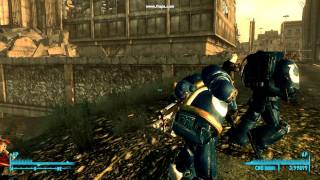 Fallout3 Space marine battle in Washington DC