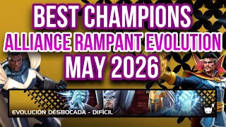 Best Champions For AQ Rampant Evolution! MAY 2026 | Marvel Contest of Champions | MCOC