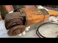 Restoration Old Rusty Big Cutter Machine 20 Years | Restore Dewalt Angle Grinder Electrical