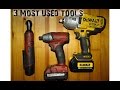 3 most used power tools in my tool box 3 most used power tools in my tool box