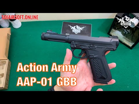 Video Action Army AAP01 GBB Pistol Cây Súng Airsoft Thiết Kế... - youtube