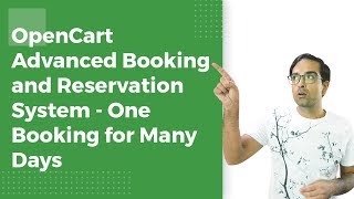OpenCart Advanced Booking & Reservation | One Booking for Many Days