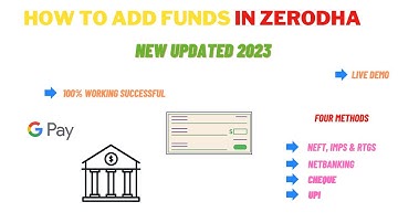 How to add funds in zerodha kite | zerodha add funds | add funds in zerodha by net banking | English