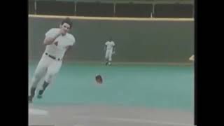 Reds lst-timer Pete Rose, Sr. scores on double by teammate Lee May