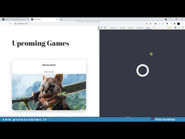 طراحی سایت نقد بازی با React - جلسه یازدهم