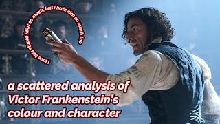a colour and character analysis- victor frankenstein (2025)