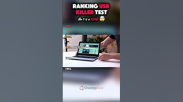 RANKING USB KILLER TEST💀🤯 #ranking #foryou
