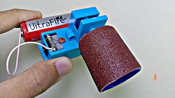 HOW TO ASSEMBLE A UNIQUE AND INNOVATIVE TOOL USING A TAMIYA DYNAMO AND LI-ION BATTERY