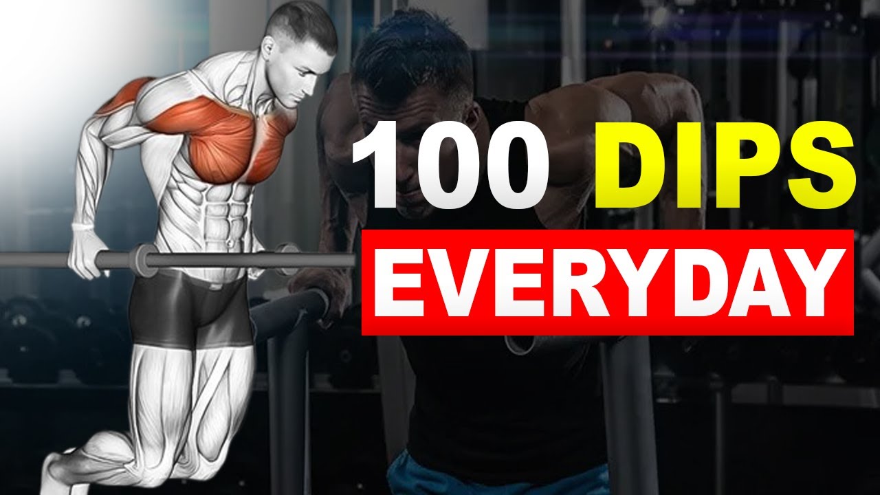Do 100 Dips Every Day and This Will Happen to Your Body YouTube