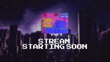 For 1 Hour Stream Starting Soon Screen
