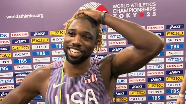 Noah Lyles Reacts To Bryan Levell And Gout Gout After 19.51 200m Semis At Tokyo World Championships