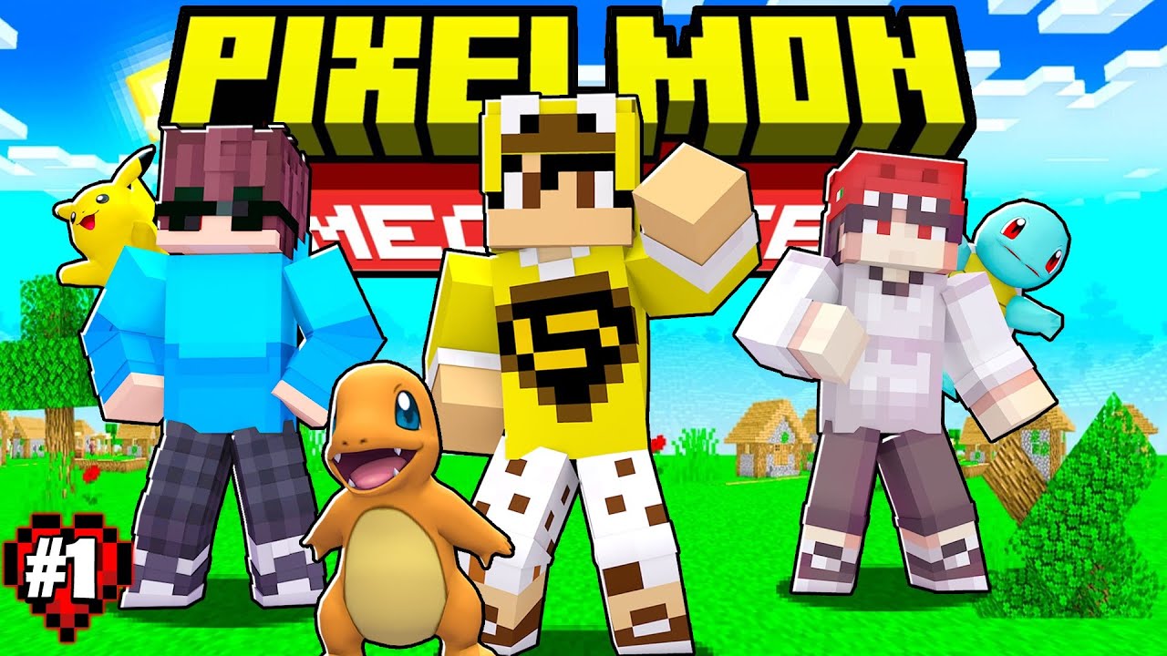 Pixelmon Mega YTB Tập 1 | Các Youtuber Bị Chuyển Sinh Vào Thế Giới ...