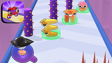 Alphabet Epic Rush ​- All Levels Gameplay Android,ios (Levels 38-39)