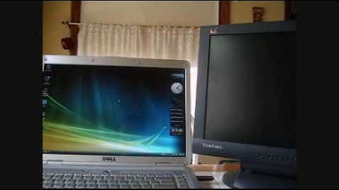 How to setup dual monitors in Vista
