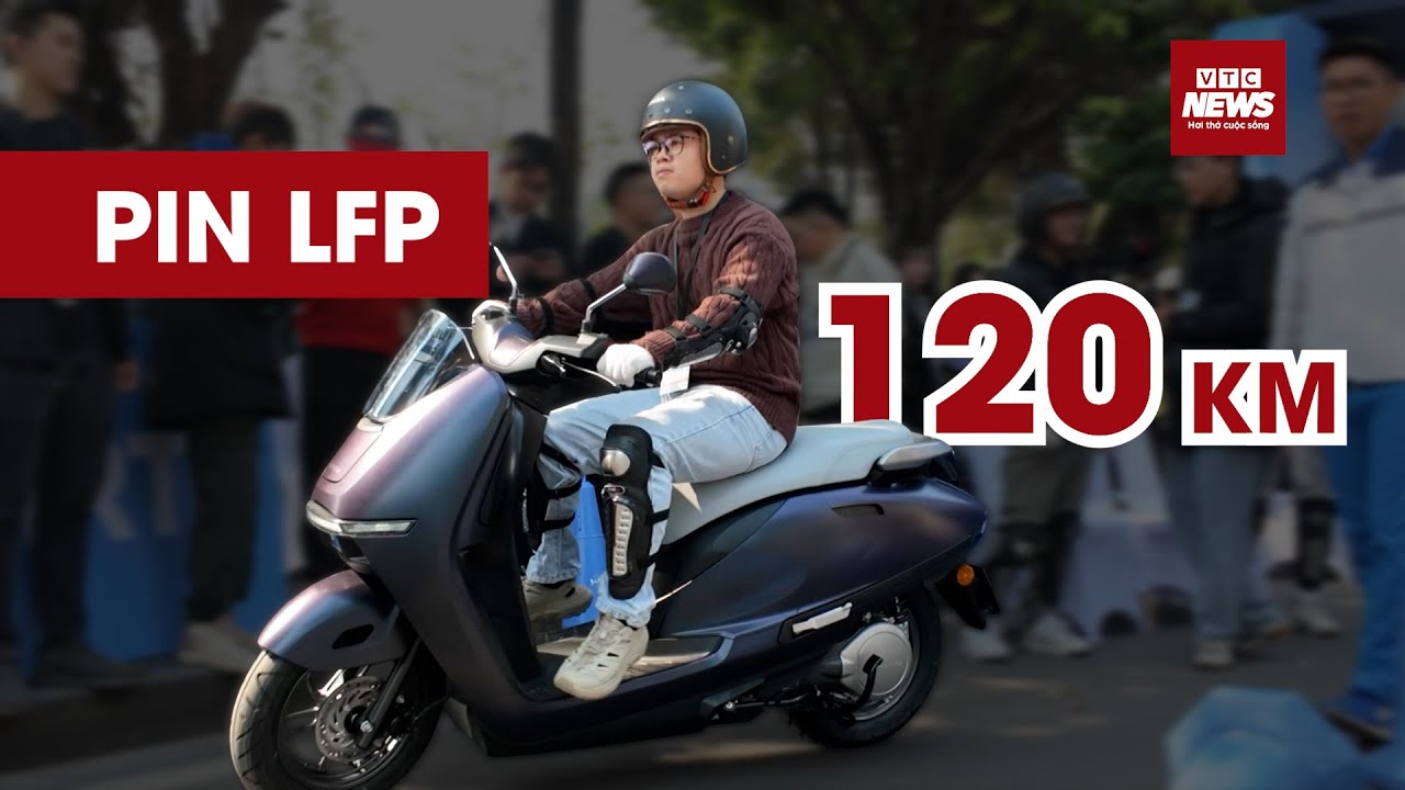 Tân binh Honda UC3 vừa về Việt Nam sạc đầy đi 120 km, giá 110 triệu đồng ở Thái Lan | VTC News