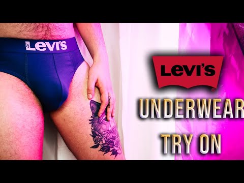 Levi's Men's Underwear Review Try on Haul - YouTube