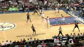 SPURS vs SIXERS HIGHLIGHTS 2/8/12