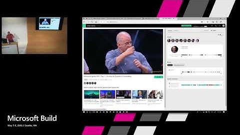 Microsoft Build 2018 Masterclass on extracting insights from your video using AI technologies