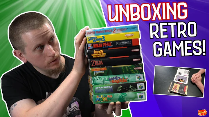 Unboxing Retro Games In 2021! NES, SNES, & N64 Games!