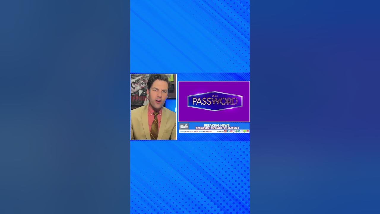 "Password" Coming back for Season 2 YouTube