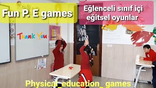 Physical Education Games Classroom Games Indoor Games Educación Física Juegos En El Aula