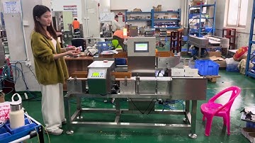 Metal detectors and Checkweigher combination in one unit for food industry