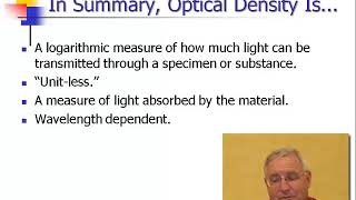 OP-TEC Course 1 eTextbookVideo Optical Density and Filters