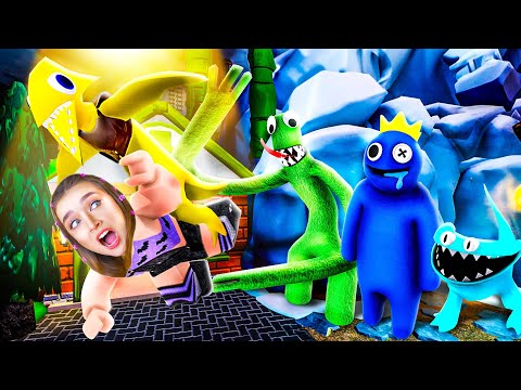 МЕНЯ ПРЕСЛЕДУЮТ НОВЫЕ РАДУЖНЫЕ ДРУЗЬЯ 2 ! 🌈 RAINBOW FRIENDS ГЛАВА 2