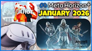 New Meta Horizon Plus Subscription Games January 2026