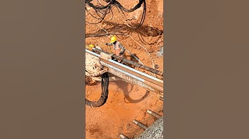Second layer Pipe Roofing Drilling & Installation Work| Bullet Train Project| #Tunnel Construction.