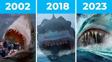 Evolution of Megalodon in movies | 2002-2023