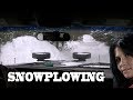 Snow Plowing Ride Along with My Most Hated Driveway I Plow