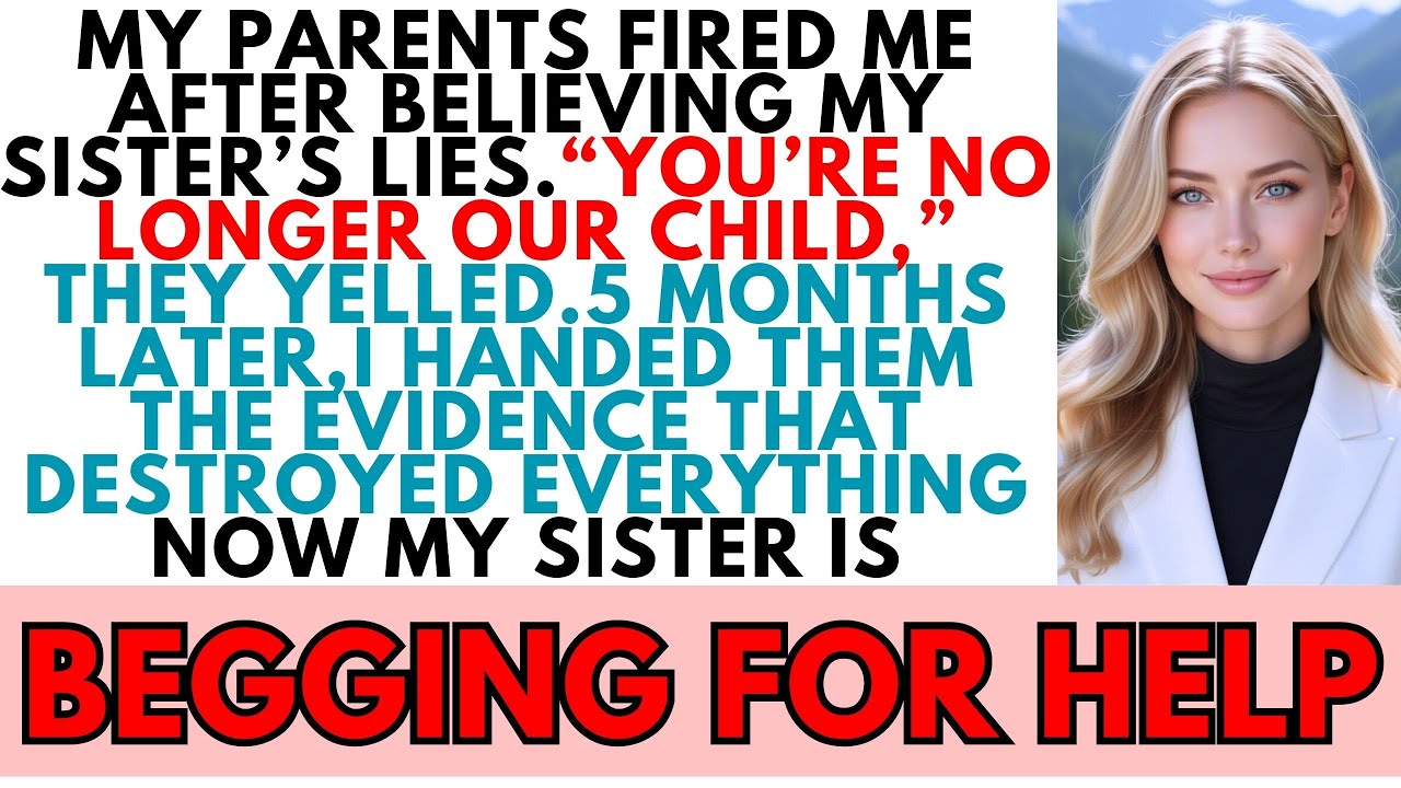 My Parents Fired Me After Believing My Sister’s Lies“You’re No Longer Our Child”They Yelled.5 Months