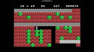 BOULDER DASH II - MSX - HIT PARADE N.8 - CASSETTE DA EDICOLA - LATO B