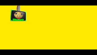 Baldi's Basics Plus TV Congratulations You Found All 7 Notebooks Baldi Voice Yellow Screen