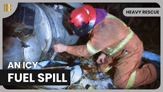 Icy Fuel Spill Recovery - Heavy Rescue - S02 EP01 - Reality Drama