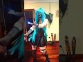 Mi mi mi mi mi Miku 🖤🩵☣️ #hatsunemikucosplay #industrialdance #cybergothdance #hatsunemiku #dancer