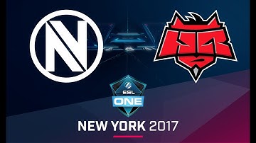 CS:GO - EnVyUs vs. HellRaisers [Nuke] Map 2 - Quarterfinal - ESL One New York EU Qualifier