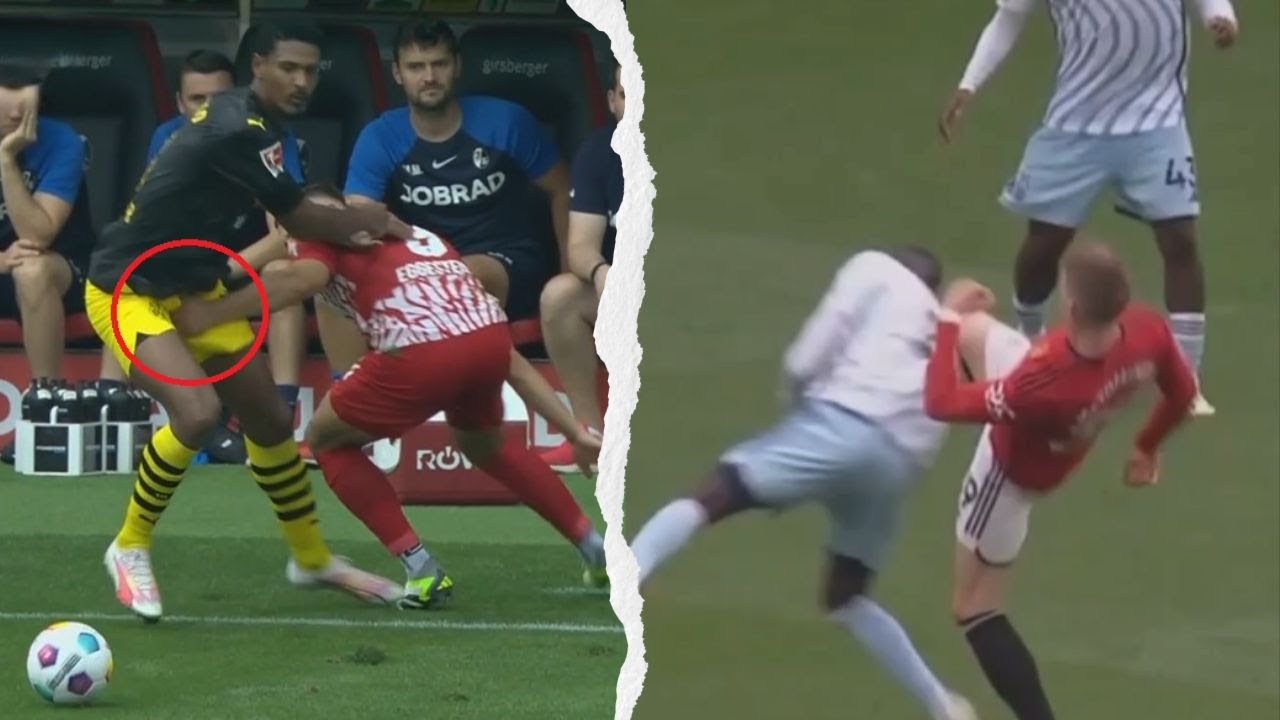 Dirty & Brutal Fouls in Football 2023 #2