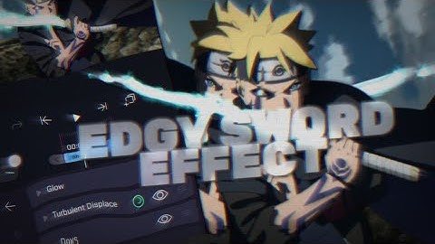 EDGY SWORD EFFECT LIKE FLUXI | ALIGHT MOTION AMV EFFECTS TUTORIAL