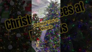 Christmas Trees and Santa at Menards #christmas #lights #santa