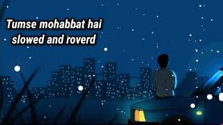 Tumse mohabbat hai new song slowed and roverd song lofi song